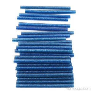 CH 30 Sticks Hot Glue Glitter Adhesive Glue Sticks 7x100mm (Blue) - B078GHRKW9