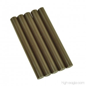 GlueSticksDirect Brown Dark Chocolate Colored Glue Sticks 7/16 X 4 5 Sticks 11mm X 102mm - B00AF0MFBM