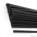 Hot Melt Glue Sticks - TOOGOO(R) 35 Pcs 7mm Diameter 190mm Length Plastic Black Hot Melt Glue Stick - B01GO4QW7A