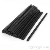 Hot Melt Glue Sticks - TOOGOO(R) 35 Pcs 7mm Diameter 190mm Length Plastic Black Hot Melt Glue Stick - B01GO4QW7A