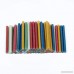 ROSENICE Glitter Glue Sticks 50pcs 10 Colors Adhesive Hot Mini Melt Glue Sticks for DIY Art Craft(as shown) - B075CMGGSJ