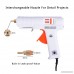 BSTPOWER 100W 3T Mini Hot Glue Gun with Flexible Trigger High Temp Overheating Protection for DIY or craft Melting Glue Gun with with Three Nozzles - B01D8KBVTC