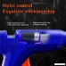 Hot Glue Gun with 12 PCS Glue Gun Sticks Full Size Glue Gun(Not Mini) Tool for DIY Bonding High Temperature Melting Glue Gun 100% Safety（100watts Blue ） - B078LSXK68