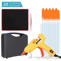 Portable High Temperature Melting Glue Gun Kit 20 Watts with 20pcs Glue Sticks for DIY Small Arts Crafts Projects and Christmas Decorations - B07DNQMNSX