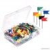400 PCS Push Pins Map Tacks Multi-colored Powerpins For Home and Office - B07D9H561S