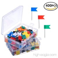 400 PCS Push Pins Map Tacks Multi-colored Powerpins For Home and Office - B07D9H561S