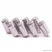 9mm Bullet Casing Polished Push Pins in Chrome - Set of 8 - B00PX5JF5I