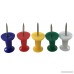 Clipco Push Pins Jar Assorted Colors (500-Count) - B01N11O9NR