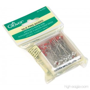 Clover Silk Pins Boxed 100 Per Pack - B00168241S