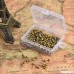 eBoot 400 Pack Map Push Pins with 1/ 8 Inch Head and Steel Point (Retro Gold) - B06WD1ZSY7