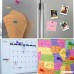 Extrapins Refrigerator 30pack Color Push Pins Fridge Map Whiteboard Office Magnets Small Magne - B076HL83DX