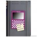 Five Star Magnetic Mirror & Push Pin Board Locker Organizer 6 x 8-Inches Berry Pink/Purple (73537) - B00X7NQL6E