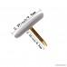 HENREK Push Pins 300pcs 3/8-Inch Plastic Round Head 5/16-Inch Steel Point Thumb Tacks (White) - B01N0Y52P4