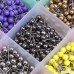 Map Tacks Marking Push Pins 1/8-Inch Plastic Beads Head 15 Assorted Colors 1500-count - B074SF3H6C