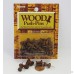 Moore Wood Head Push Pin Warm Walnut 20 Per Card (2W-20-WW) - B0096YOSSQ