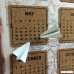 [Pack of 6] Paper Airplane Pushpin - Boiling Glacier Office Gadget Metal Pins & Tacks for Cork Board / Bulletin Board - B01873BMOY