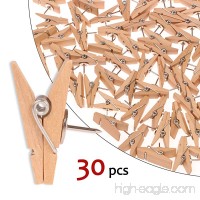 Push Pin Clips - 30 Paper Clips with Pin for Documents/Artworks/School Projects/Photos/Notes/Papers/Cork Board/Bulletin Board - No Holes for The Paper - B07FLWXQ8J