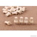 Tupalizy Wooden Push Pins Wood Thumb Map Tacks for Cork Boards and Home Office Craft Projects Natural Color 100 Pieces - B073QHBCN3