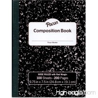 2 Pacon Marble Composition Notebooks - Wide ruled - B0147J8J34