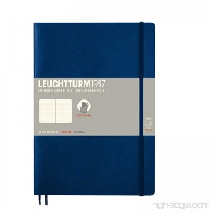 Leuchtturm1917 Composition Dotted Softcover Notebook B5 Navy (349301) - B01BSTV8SY