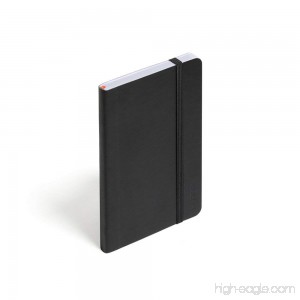 Poppin Small Soft Cover Ruled Notebook Black - B00VUT1HJ8