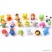 Lsushine 20 Animal Collectible Set of Random Adorable Animals Erasers Best for Kids Fun and Games - B01GCJQQH8