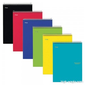 Five Star Spiral Notebooks 1 Subject College Ruled Paper 100 Sheets 11 x 8-1/2 Sheet Size 6 Pack (73525) - B07145M66F