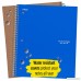 Five Star Spiral Notebooks 1 Subject Graph Ruled Paper 100 Sheets 11 x 8-1/2 Assorted Colors 6 Pack (73549) - B071NTLWX7