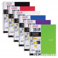 Five Star Spiral Notebooks 1 Subject Graph Ruled Paper 100 Sheets 11 x 8-1/2 Color Will Vary 2 Pack (73531) - B07145M666