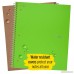 Five Star Spiral Notebooks 3 Subject College Ruled Paper 150 Sheets 11 x 8-1/2 Gray Lime 2 Pack (38819) - B01B8YPI8A