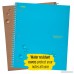 Five Star Spiral Notebooks 5 Subject College Ruled Paper 200 Sheets 11 x 8-1/2 Teal Yellow 2 Pack (73509) - B0718Y6YS6