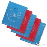 Lefty's Left-handed Wide-ruled Spiral Notebook  Assorted Colors  5 Pack - B004U5XM74