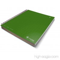 Livescribe 8.5 x 11 3-Subject Notebook #1 (Green) - B001R4I74E