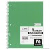 Mead Spiral Notebooks College Ruled 70 Sheets Assorted Colors 24 Pack (73705) - B010PK6F8U
