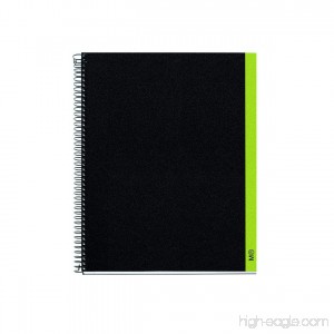 Miquelrius Medium Spiral Bound Notebook Green (6.5 x 8 4-Subject College Ruled) - B00KBZO8X4