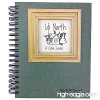 Up North  A Cabin Journal - Dark Green Hard Cover - B001JT60YQ