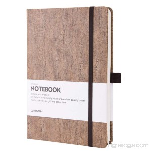 Bullet Journal - Eco-Friendly Natural Cork Hardcover Dot Grid Notebook with Pen Loop - Premium Thick Paper - A5 (5x8In) Bound Notebook - B075NKDSBZ