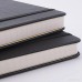 Bullet Journal/Notebook with Pen Loop - Elegant Black Leather Notebook with Premium Thick Paper 120gsm (A5) - Lemome Best Gift for You - B077P4GLMH