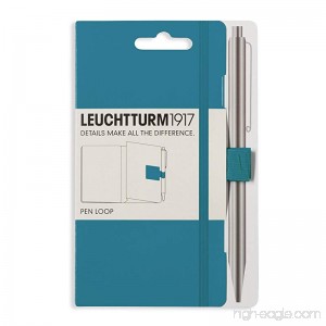 Leuchtturm1917 Self Adhesive Pen Loop Elastic Pen Holder - Nordic Blue - B06XWKTF93