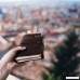 Refillable Leather Journal Travelers Notebook - 8.5 x 4.5 Travel Diary with 5 Inserts + Pen Holder and Binder Clip Standard Size Brown - B07CNTK4JQ