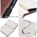Ruled Journals/Notebooks WERTIOO Leather Diary Hardcover Classic Writing notebook A5 Dotted Pages Thick Paper Business Gift for Men Women (Brown) - B07BGZK5Q7