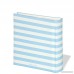Semikolon 200 Pocket Bound Photo Album Stripes Blue/Cream (0425587) - B005OYSJ00