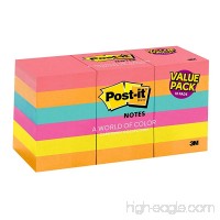 Post-it Notes  1.5 in x 2 in  Cape Town Collection  18 Pads/Pack  100 Sheets/Pad (653-18AU) - B004IKXTHE