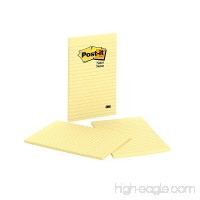 Post-it Notes  5 in x 8 in  Canary Yellow  Lined  2 Pads/Pack (663) - B00006JNL8