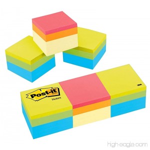 Post-it Notes Cube 2 in x 2 in Green Wave and Canary Wave 400 Sheets/Cube 3 Cubes/Pack (2051-3PK) - B0000AQNM4