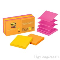 Post-it Super Sticky Pop-up Notes  3 in x 3 in  Rio de Janeiro Collection  10 Pads/Pack (R330-10SSAU) - B001PME0VW