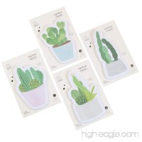 RIANCY Nature Creative Cactus Cute Sticky Notes Self-Stick Office Memo Note Pad Things to Do List Notepad  Schedule Marker 30 Sheets/Pad (Cactus) - B07C9893HP