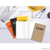 Field Notebook - 3.5x5.5 - Combination of Kraft Black Orange Yellow - Dot Graph Memo Book - Pack of 5 - B07488QRMQ