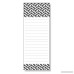 Memo NotePads Pack of 6 with 6 Different Fun Designs 3.5 x 9 with 50 Tear Off Sheets Per Pad (A: Six Pack Multi Colored Pads) - B01F14TPR8