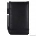 PLENTY Deluxe Leather Pocket Notebook Cover Jotter Organizer Memo Pad Holder with Calculator 50 Pages Note Paper Pen and Business Card Slot - B01MFFUVBV